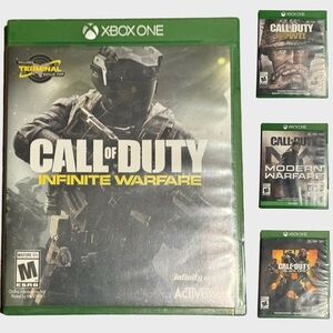 Call of Duty Video Game Lot of Four!! XBOX ONE